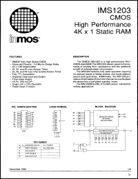 Click here to download IMS1203P35 Datasheet
