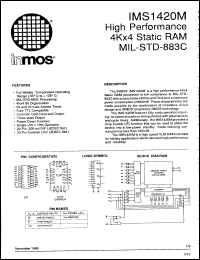 Click here to download IMS1420W45 Datasheet