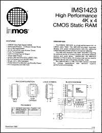 Click here to download IMS1423W35 Datasheet