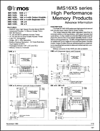 Click here to download IMS1695S20 Datasheet