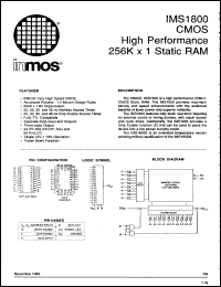 Click here to download IMS1800E25 Datasheet