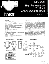 Click here to download IMS2801J100 Datasheet