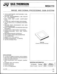 Click here to download IMSA110G20S Datasheet