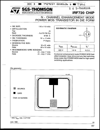 Click here to download IRF720CHIP Datasheet