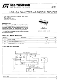 Click here to download L291B/1 Datasheet