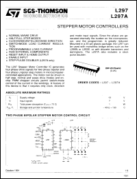 Click here to download L297/1 Datasheet