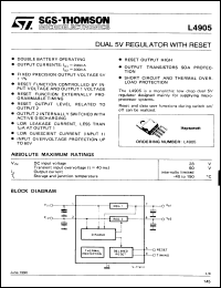 Click here to download L4905 Datasheet