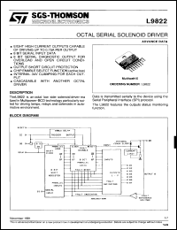 Click here to download L9822 Datasheet