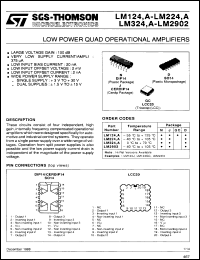 Click here to download LM124AGC Datasheet