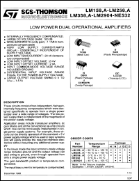 Click here to download LM358J Datasheet