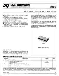 Click here to download M105B1 Datasheet