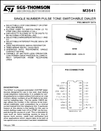 Click here to download M3541B/1 Datasheet