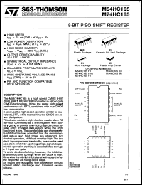 Click here to download M74HC165F1 Datasheet