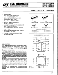 Click here to download M74HC390B1N Datasheet