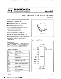 Click here to download M62486AQ14 Datasheet