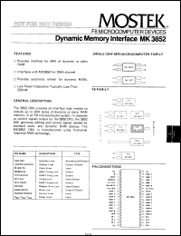 Click here to download MK3852N Datasheet