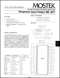 Click here to download MK3871P/90072 Datasheet