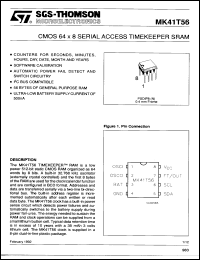 Click here to download MK41T5600 Datasheet