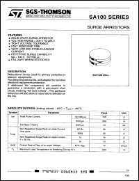 Click here to download SA100-230-3E Datasheet