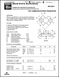 Click here to download SD1229-1 Datasheet