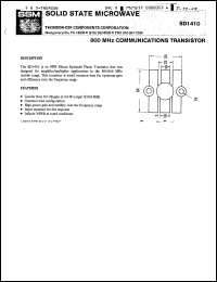Click here to download SD1410 Datasheet