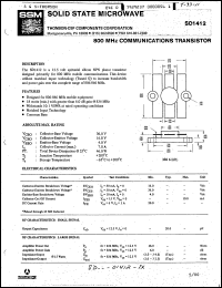 Click here to download SD1412 Datasheet