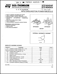 Click here to download STF4045AV Datasheet