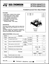 Click here to download STPS12045T Datasheet