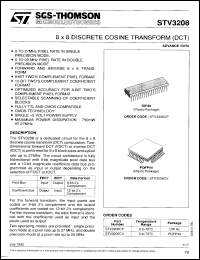 Click here to download STV3208CP Datasheet