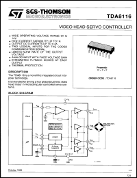 Click here to download TDA8116 Datasheet