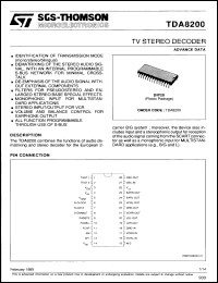 Click here to download TDA8200 Datasheet