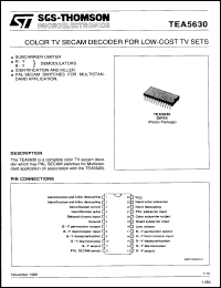 Click here to download TEA5630 Datasheet