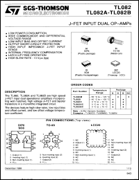 Click here to download TL082MJ Datasheet