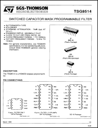 Click here to download TSG85141IP Datasheet