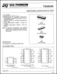 Click here to download TSG85401IP Datasheet