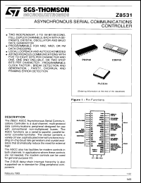 Click here to download Z8531AC6V Datasheet