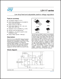 Click here to download LD1117D50CTR Datasheet
