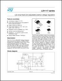 Click here to download LD1117DT18CTR Datasheet