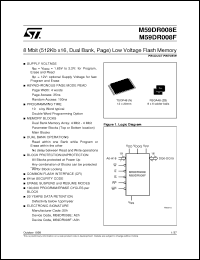 Click here to download M59DR008E120N1T Datasheet