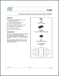 Click here to download TL084BCDT Datasheet