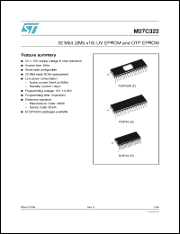 Click here to download M27C322-100S3 Datasheet