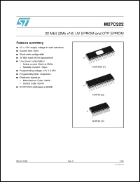 Click here to download M27C322-100B1 Datasheet