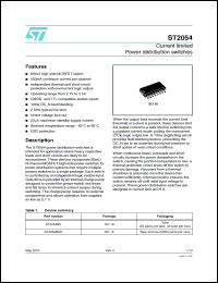 Click here to download ST2054_07 Datasheet