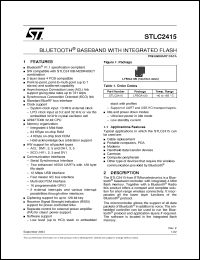 Click here to download STLC2415 Datasheet