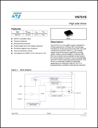 Click here to download VN751S Datasheet
