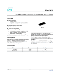 Click here to download TDA7303 Datasheet