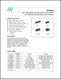 Click here to download ST232A_06 Datasheet