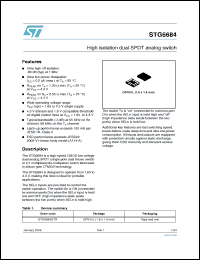 Click here to download STG6684QTR Datasheet