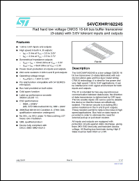 Click here to download RHRXHR162245K-01Q Datasheet