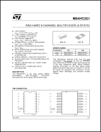 Click here to download M54HC251D Datasheet